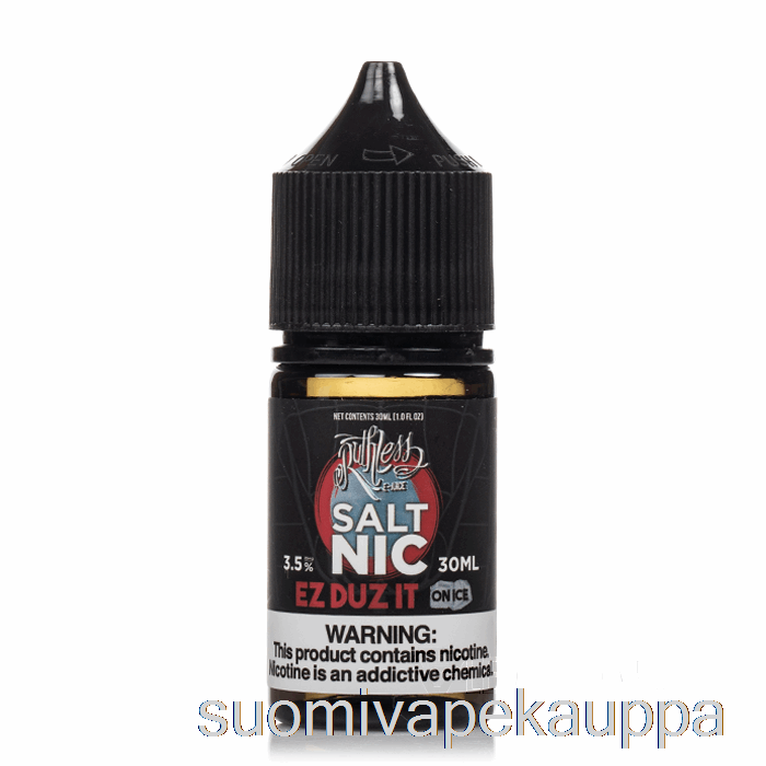 Vape Kauppa Ez Duz It On Ice - Häikäilemätön Suola - 30ml 10mg